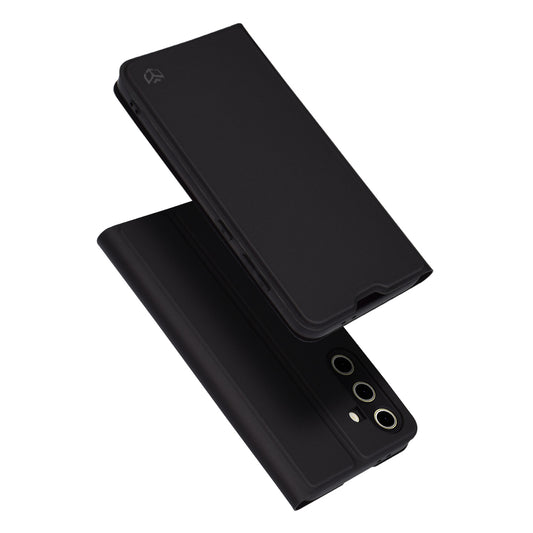 Capa para Samsung Galaxy S24 FE S721, Techsuit, Magskin Book, Preta