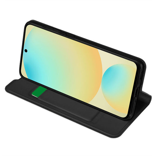 Capa para Samsung Galaxy S24 FE S721, Techsuit, Magskin Book, Preta