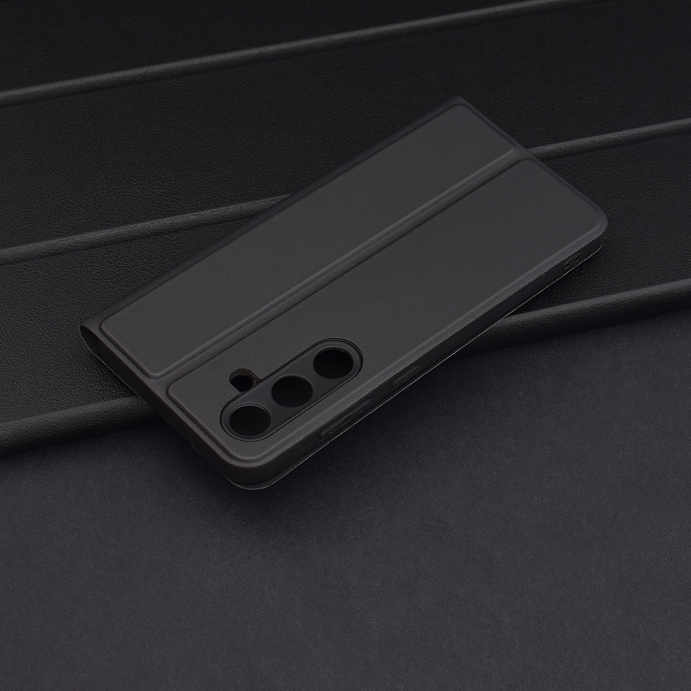 Capa para Samsung Galaxy S24 FE S721, Techsuit, Magskin Book, Preta