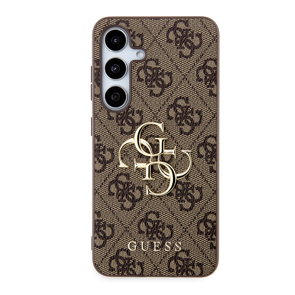 Capa para Samsung Galaxy S24+ S926, Guess, 4G Big Logo, Castanho