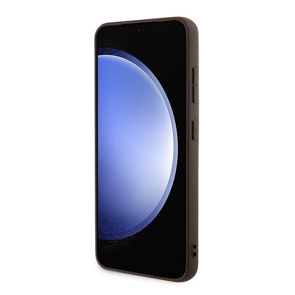 Capa para Samsung Galaxy S24+ S926, Guess, 4G Big Logo, Castanho