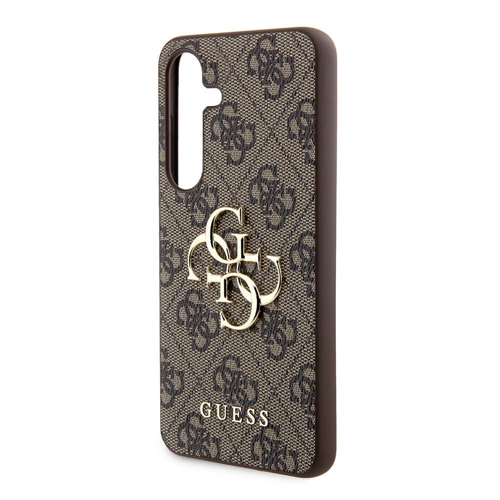 Capa para Samsung Galaxy S24+ S926, Guess, 4G Big Logo, Castanho