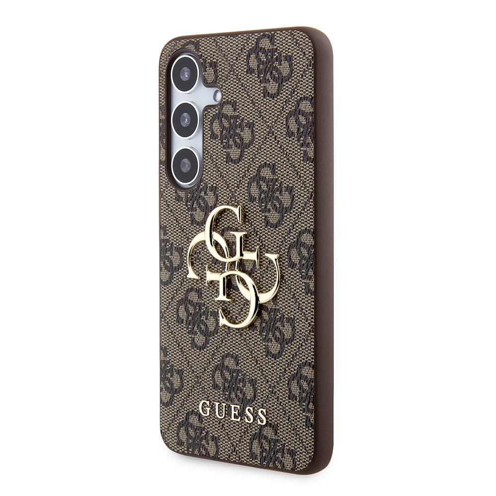 Capa para Samsung Galaxy S24+ S926, Guess, 4G Big Logo, Castanho