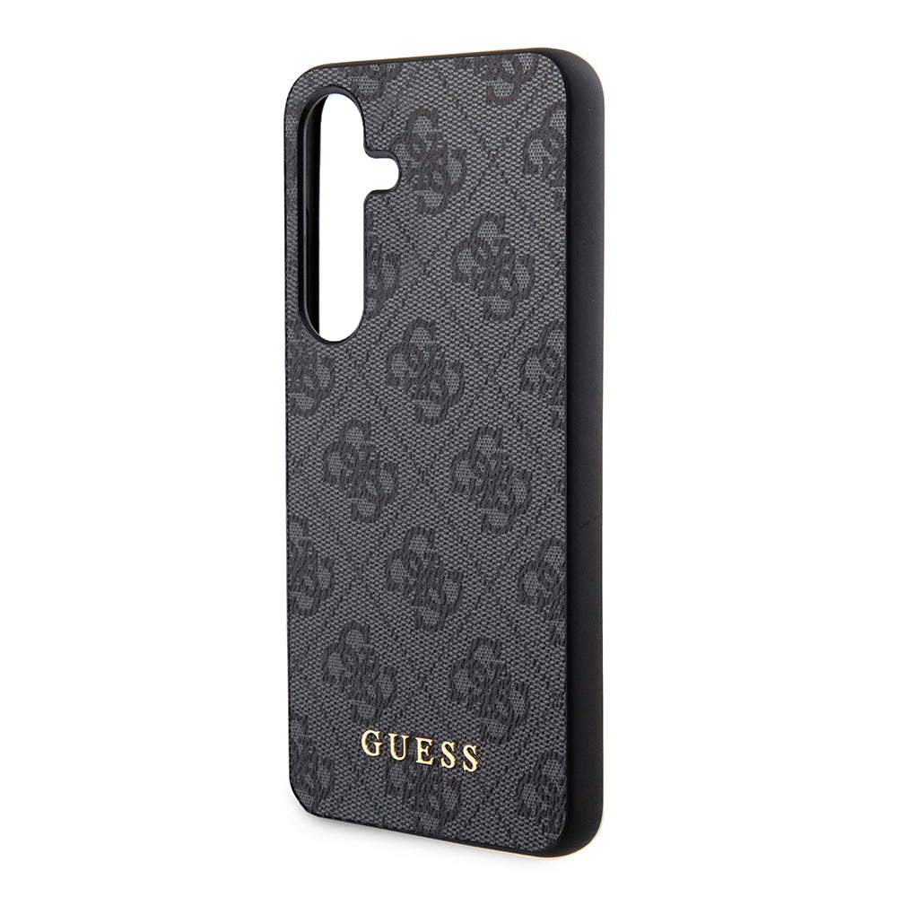 Capa para Samsung Galaxy S24+ S926, Guess, 4G Metal Gold Logo, Preta
