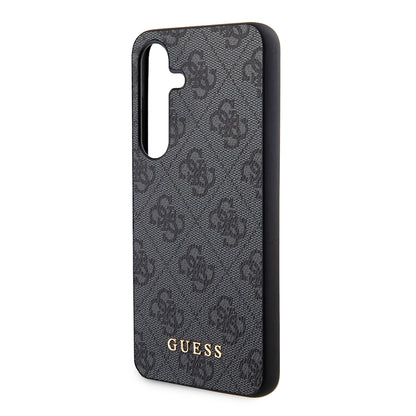 Capa para Samsung Galaxy S24+ S926, Guess, 4G Metal Gold Logo, Preta