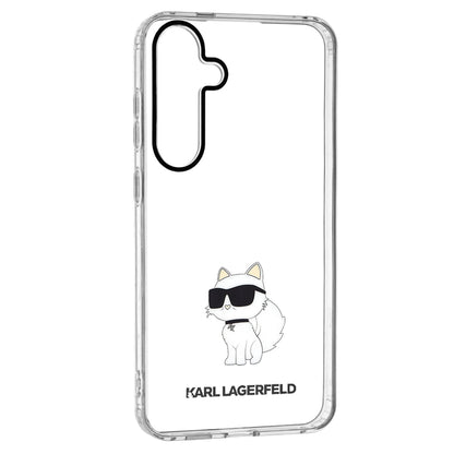Capa para Samsung Galaxy S24+ S926, Karl Lagerfeld, IML Luxury Choupette, Transparente