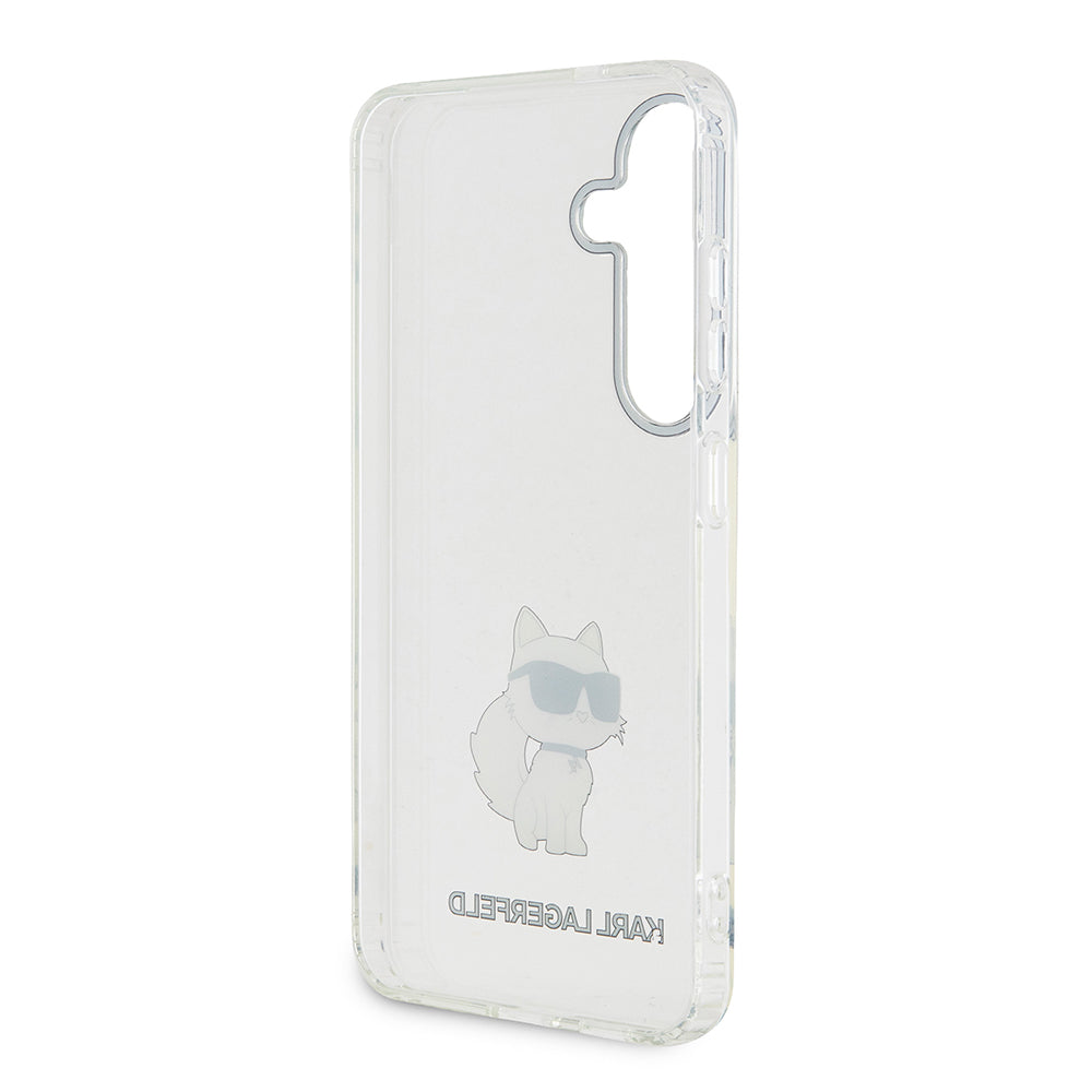 Capa para Samsung Galaxy S24+ S926, Karl Lagerfeld, IML Luxury Choupette, Transparente