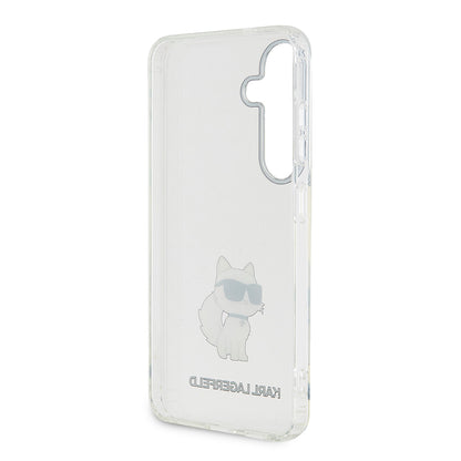 Capa para Samsung Galaxy S24+ S926, Karl Lagerfeld, IML Luxury Choupette, Transparente