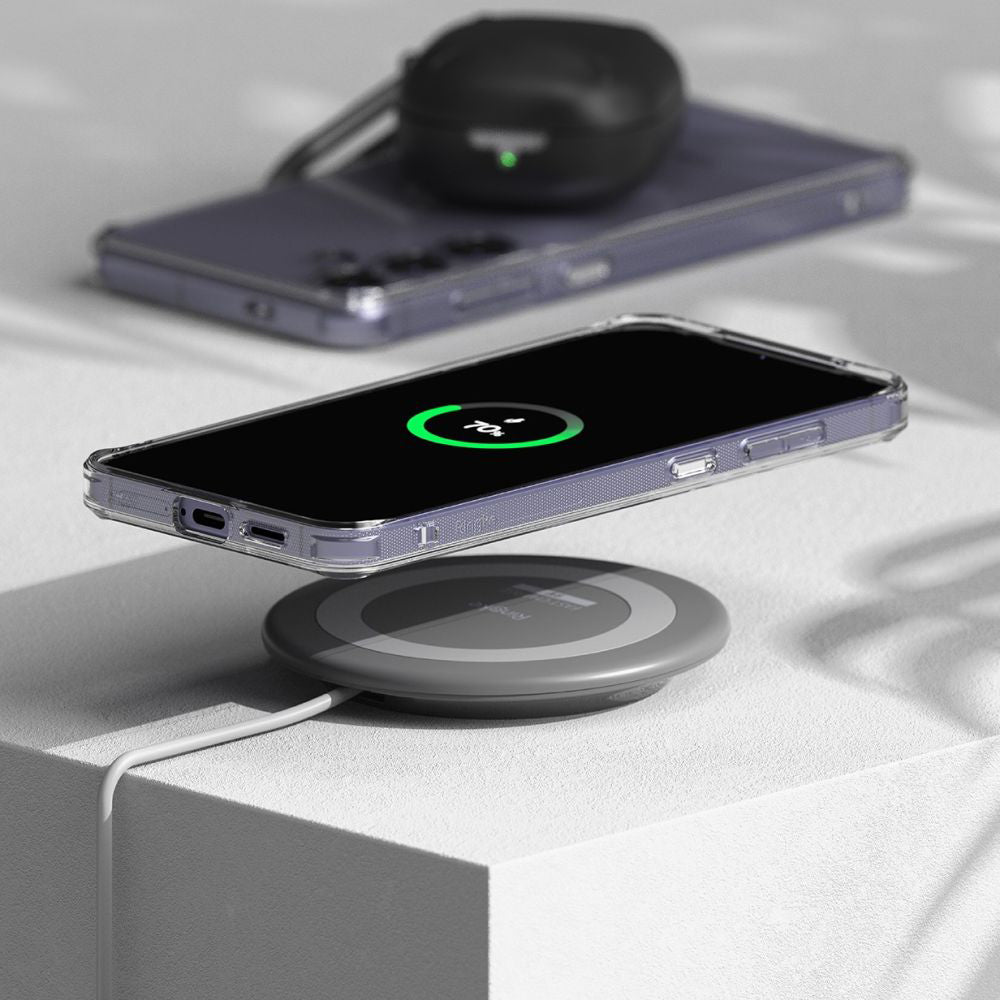 Capa para Samsung Galaxy S24+ S926, Ringke, Fusion, Transparente Fosca