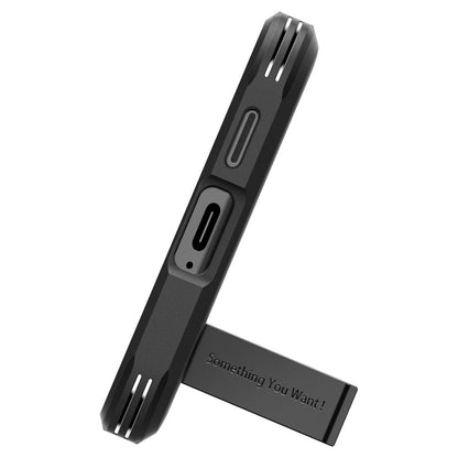 Capa para Samsung Galaxy S24+ S926, Spigen, Tough Armor, Preta ACS07332