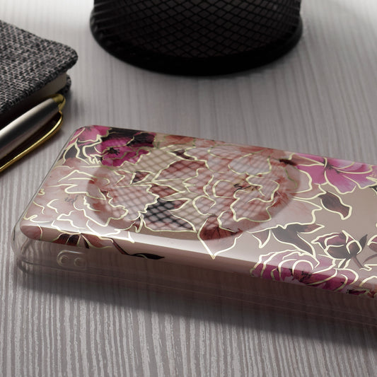 Capa para Samsung Galaxy S24+ S926, Techsuit, Marble, Bege