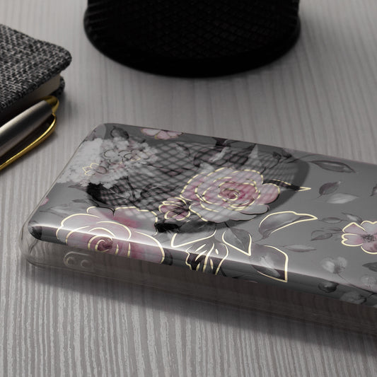 Capa para Samsung Galaxy S24+ S926, Techsuit, Marble, Cinzento