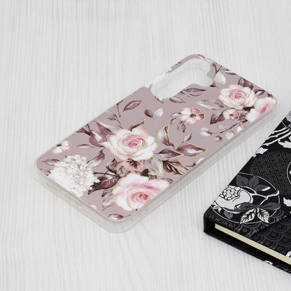 Capa para Samsung Galaxy S24+ S926, Techsuit, Marble, Cinzento