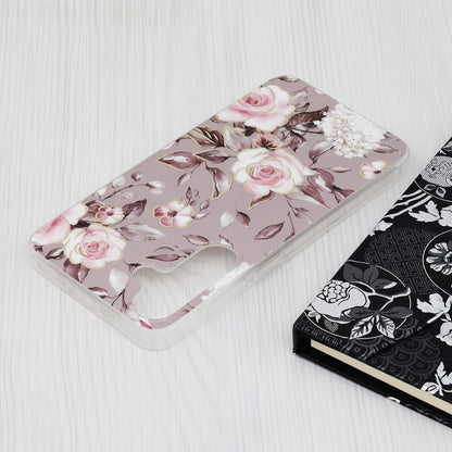 Capa para Samsung Galaxy S24+ S926, Techsuit, Marble, Cinzento