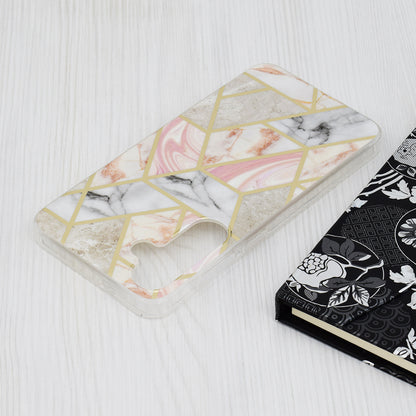 Capa para Samsung Galaxy S24+ S926, Techsuit, Marble, Rosa