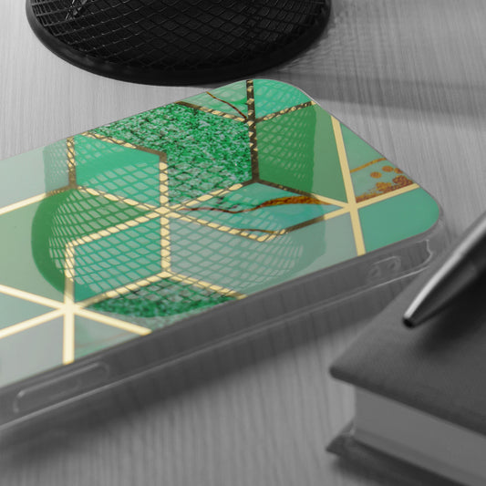 Capa para Samsung Galaxy S24+ S926, Techsuit, Marble, Verde