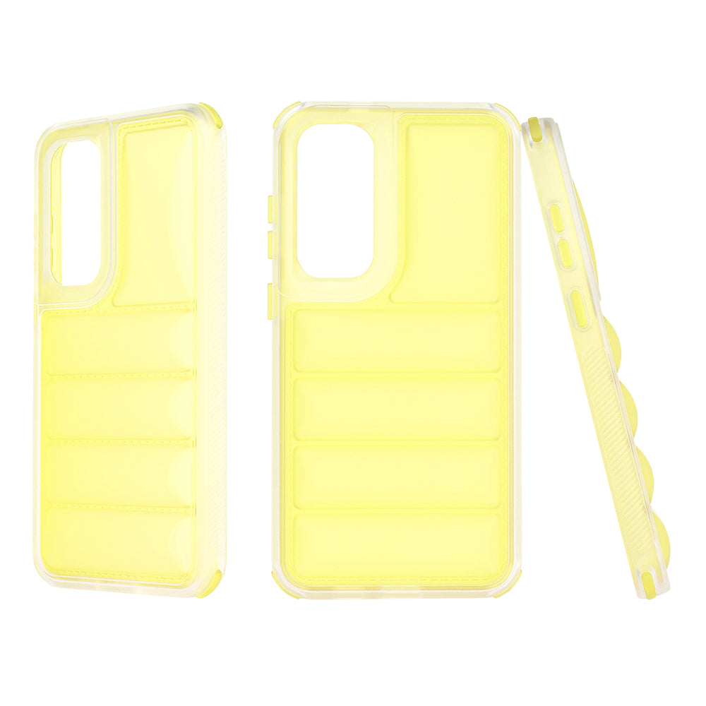 Capa para Samsung Galaxy S24+ S926, Techsuit, Wave Shield, Amarela