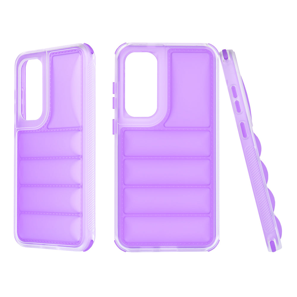 Capa para Samsung Galaxy S24+ S926, Techsuit, Wave Shield, Roxo