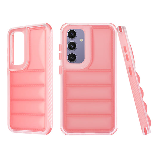Capa para Samsung Galaxy S24+ S926, Techsuit, Wave Shield, Vermelha