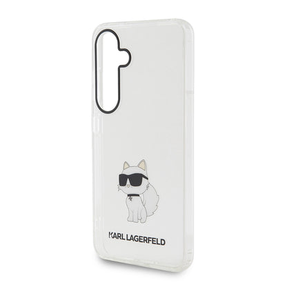 Capa para Samsung Galaxy S24 S921, Karl Lagerfeld, IML Luxury Choupette, Transparente