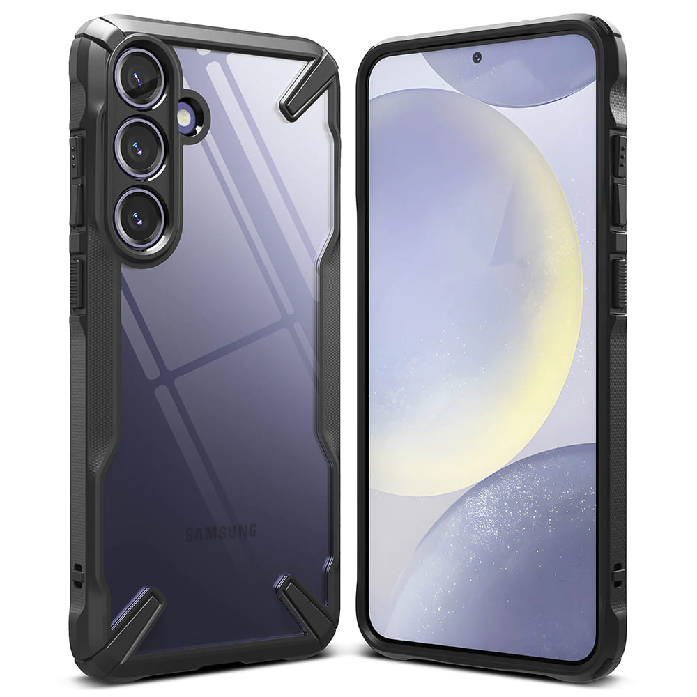 Capa para Samsung Galaxy S24 S921, Ringke, Fusion X, Preta