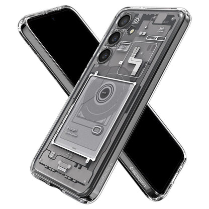 Case for Samsung Galaxy S24 S921, Spigen, Ultra Hybrid Zero One, White