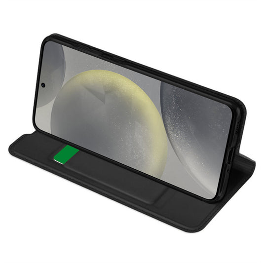 Capa para Samsung Galaxy S24 S921, Techsuit, Magskin Book, Preta