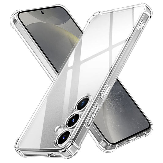 Capa para Samsung Galaxy S24 S921, Techsuit, Transparente Antichoque, Transparente