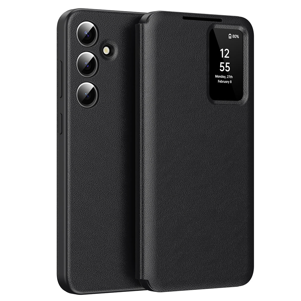 Capa para Samsung Galaxy S24 S921, Techsuit, SmartView, Preta