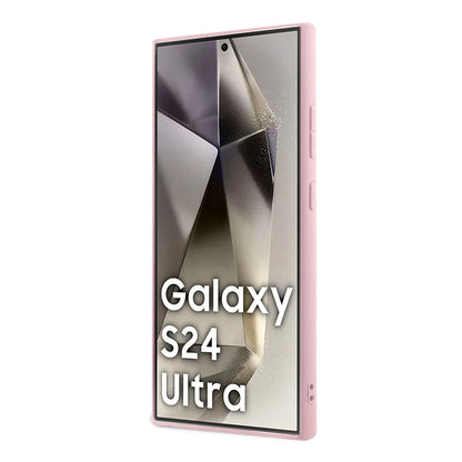 Capa para Samsung Galaxy S24 Ultra S928, Guess, Glitter Script, Dourada