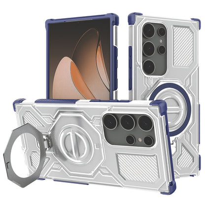 Capa para Samsung Galaxy S24 Ultra S928, Techsuit, Carbon Shield Pro, Azul