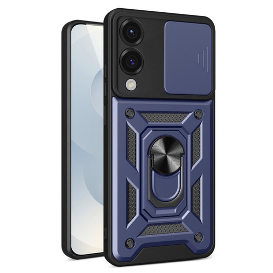 Capa para Samsung Galaxy S25 Edge S937, Techsuit, CamShield, Azul