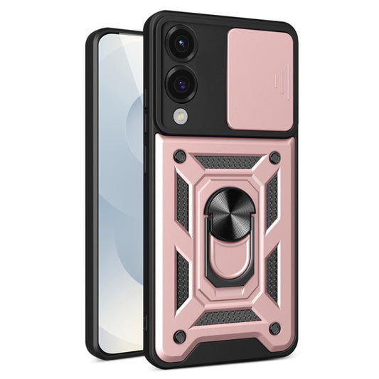 Capa para Samsung Galaxy S25 Edge S937, Techsuit, CamShield, Rosa