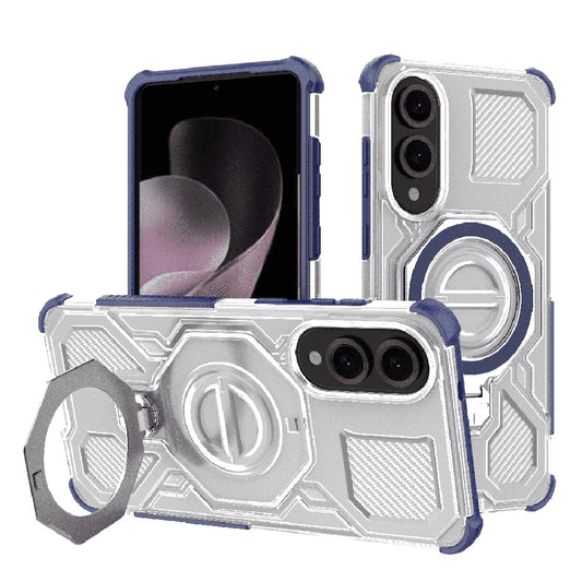 Capa para Samsung Galaxy S25 Edge S937, Techsuit, Carbon Shield Pro, Azul