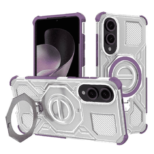 Capa para Samsung Galaxy S25 Edge S937, Techsuit, Carbon Shield Pro, Roxo