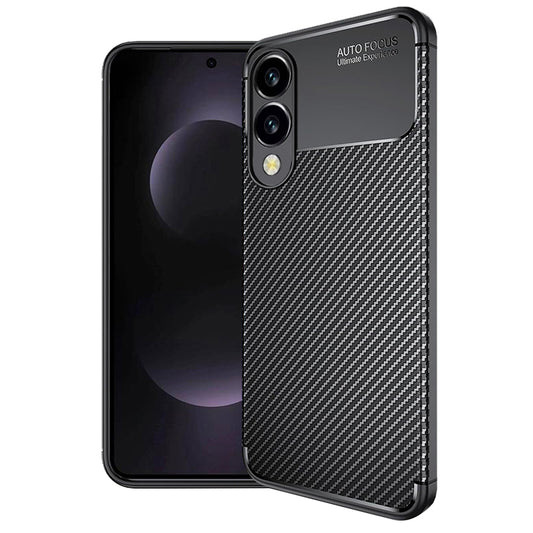 Capa para Samsung Galaxy S25 Edge S937, Techsuit, Fibra de Carbon, Preta