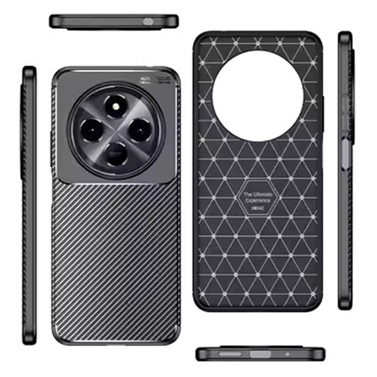 Capa para Samsung Galaxy S25 Edge S937, Techsuit, Fibra de Carbon, Preta