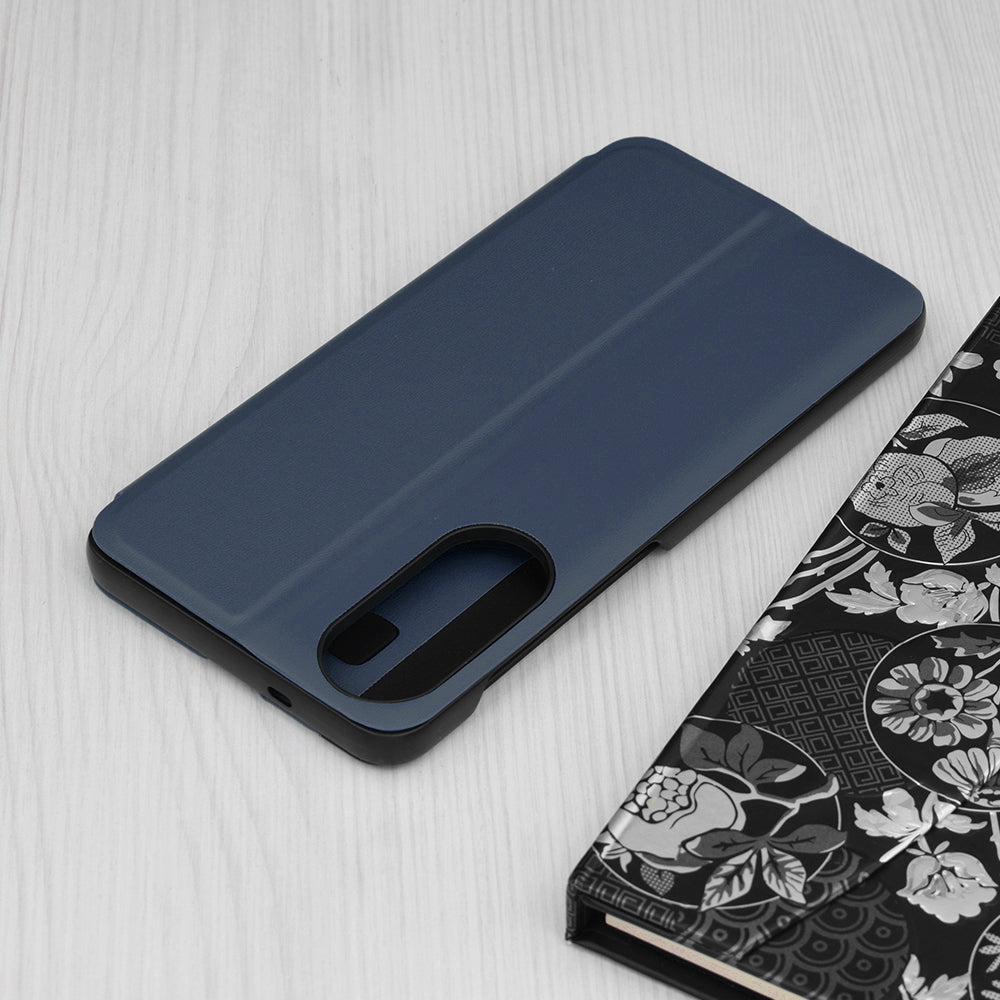 Capa para Samsung Galaxy S25 Edge S937, Techsuit, eFold, Azul Escuro