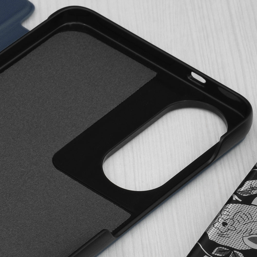 Capa para Samsung Galaxy S25 Edge S937, Techsuit, eFold, Azul Escuro