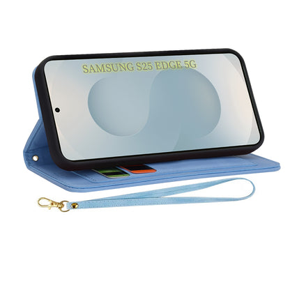 Capa para Samsung Galaxy S25 Edge S937, Techsuit, FlipCraft, Azul