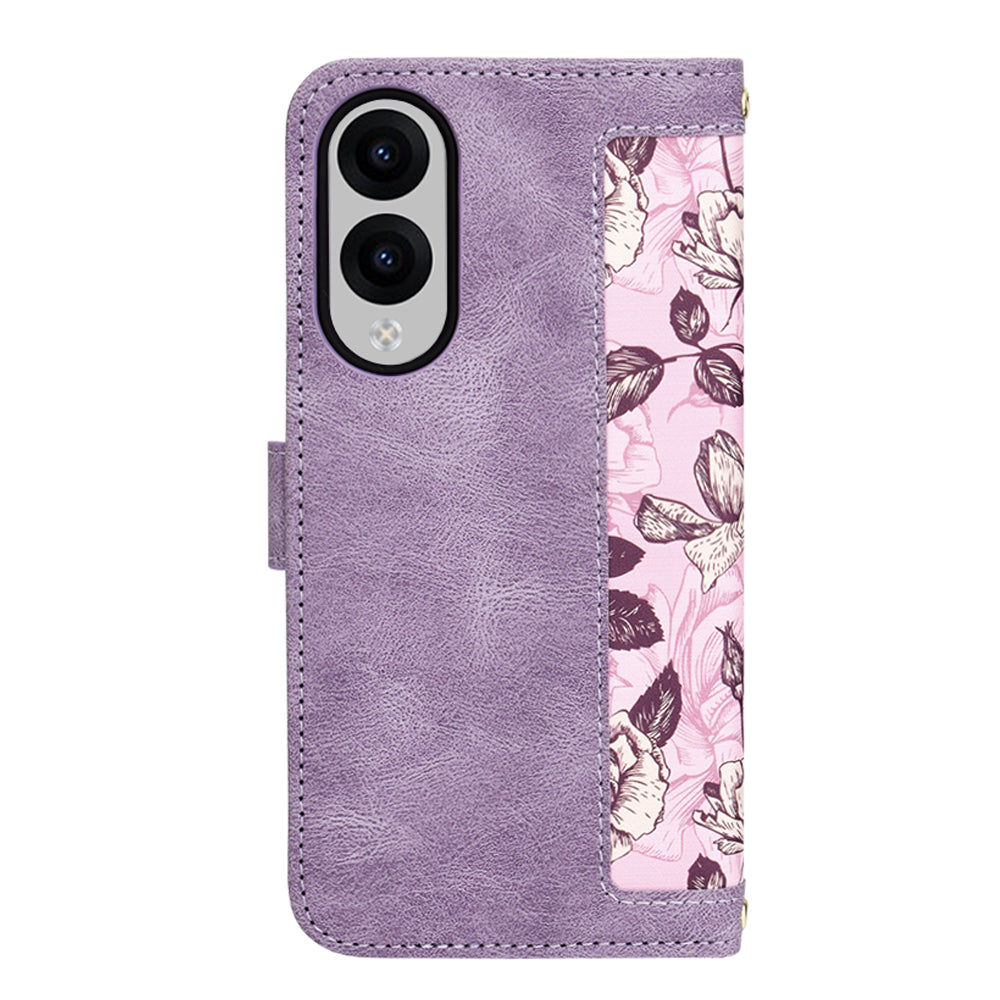 Capa para Samsung Galaxy S25 Edge S937, Techsuit, FlipCraft, Roxo