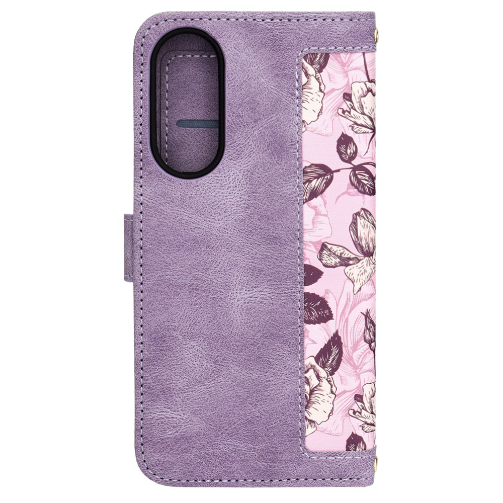 Capa para Samsung Galaxy S25 Edge S937, Techsuit, FlipCraft, Roxo