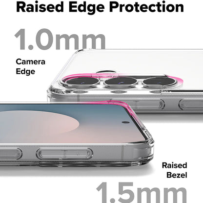 Case for Samsung Galaxy S25 FE, Ringke, Fusion, Transparent