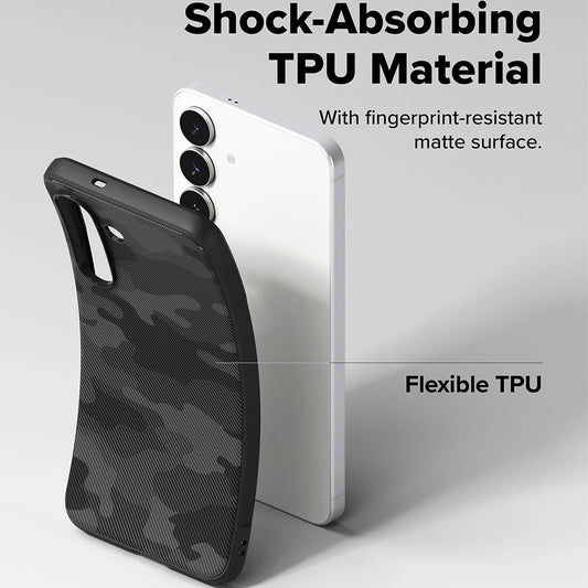 Capa para Samsung Galaxy S25 FE, Ringke, Ônix, Camuflagem
