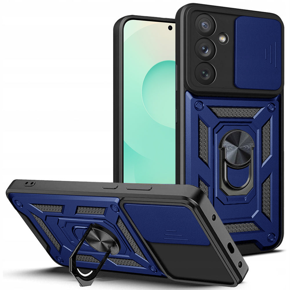 Capa para Samsung Galaxy S25 FE, Techsuit, CamShield, Azul