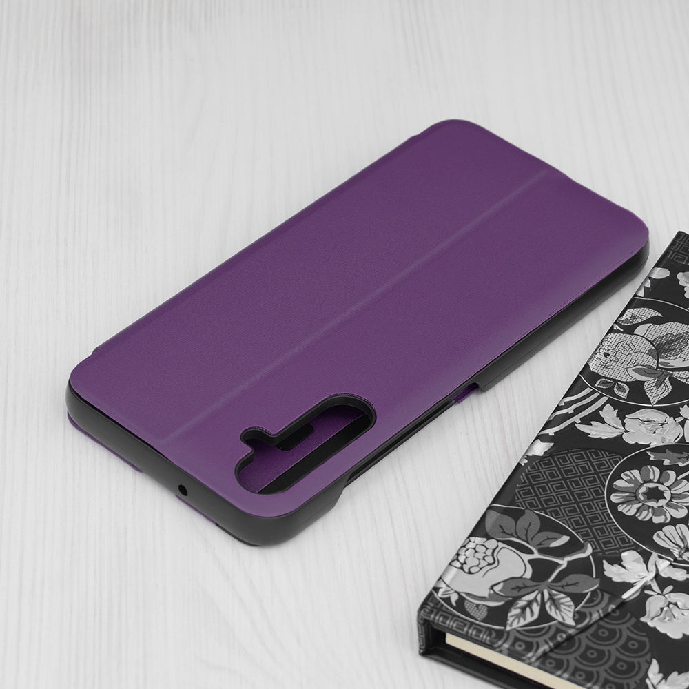 Capa para Samsung Galaxy S25 FE, Techsuit, eFold, Roxo