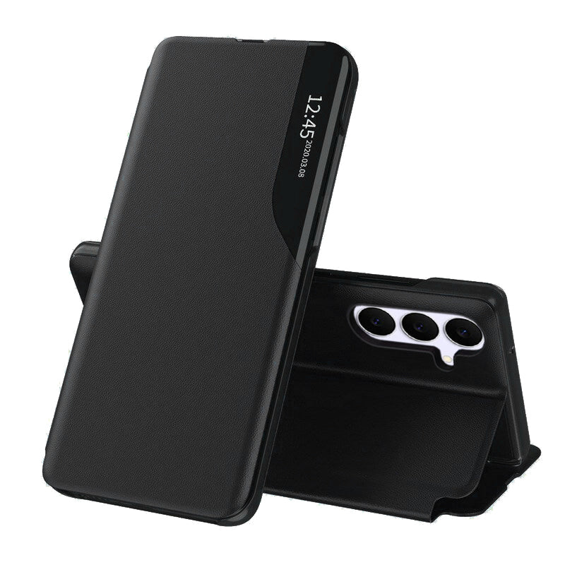 Capa para Samsung Galaxy S25 FE, Techsuit, eFold, Preta