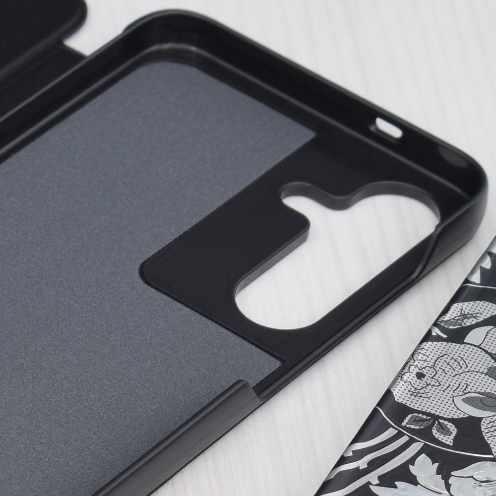 Capa para Samsung Galaxy S25 FE, Techsuit, eFold, Preta