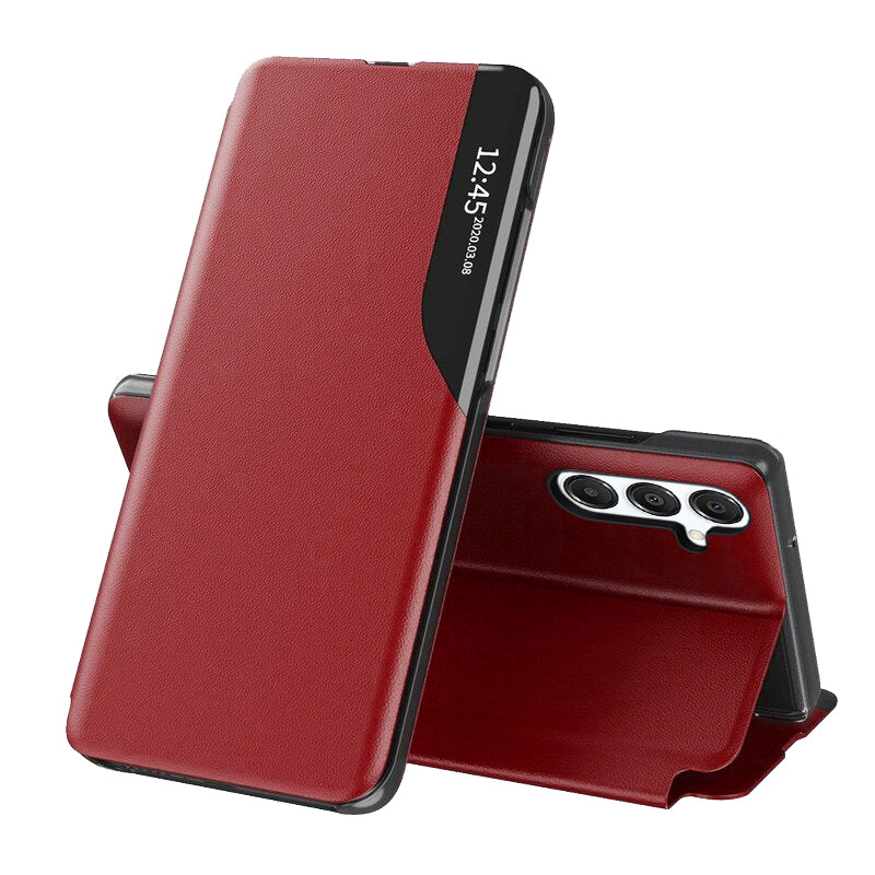 Capa para Samsung Galaxy S25 FE, Techsuit, eFold, Vermelha