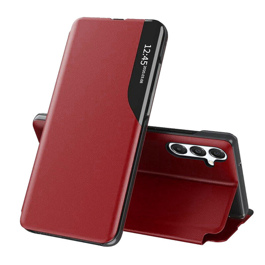 Capa para Samsung Galaxy S25 FE, Techsuit, eFold, Vermelha